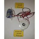 Reloj Temporizador Timer redondo 2 cables rojo y café orejas inclinadas