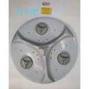 Agitador de lavadora de ropa.