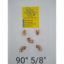 Codo de cobre 90°  5/8