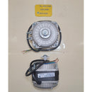 Motor condensador tipo vitrina 18W 110V, 1450RPM CCW con base y aspa