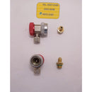 Acople rapido aire acondicionado carro, de alta R134 y adaptador