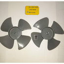 Aspa, 4 Hojas, diametro 134 mm, diametro 4.6 mm CCW gris