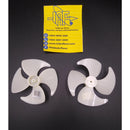 Aspa de motor evaporador, 4 hojas, Dext 10Cm  CW eje delgado