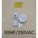 Capacitor de Marcha 50MFD 250V 2 postes para bombas de agua