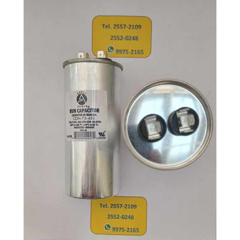 Capacitor marcha  Appli Part  75UF 370-450V