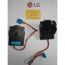 Motor evaporador LG original DC 12V ODM-001F-42 1A Negro, eje delgado