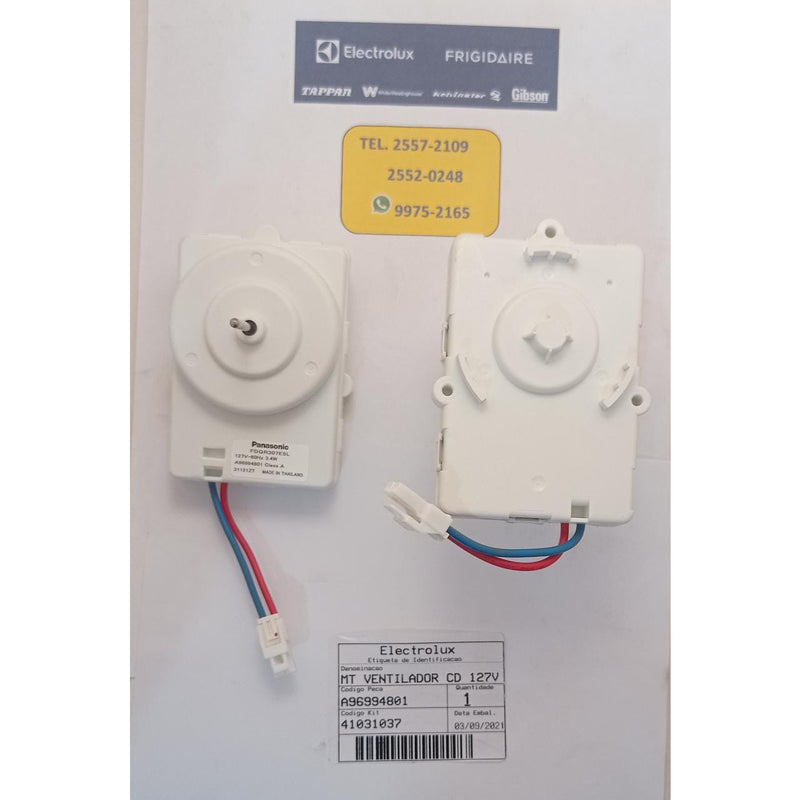 Motor evaporador original para refrigeradora Frigidaire 3.4W DC 127V