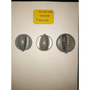 Perilla para reloj estufa color gris , media luna sirve Whirlpool