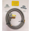 Cable 220V pata de gallina 4' para estufa de 50 amperios de 3 puntas