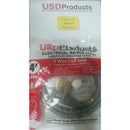 Cable 220V pata de gallina 4' para estufa de 50 amperios de 3 puntas