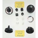 Perilla universal Supco para estufa de gas 4 perillas 8 adaptadores