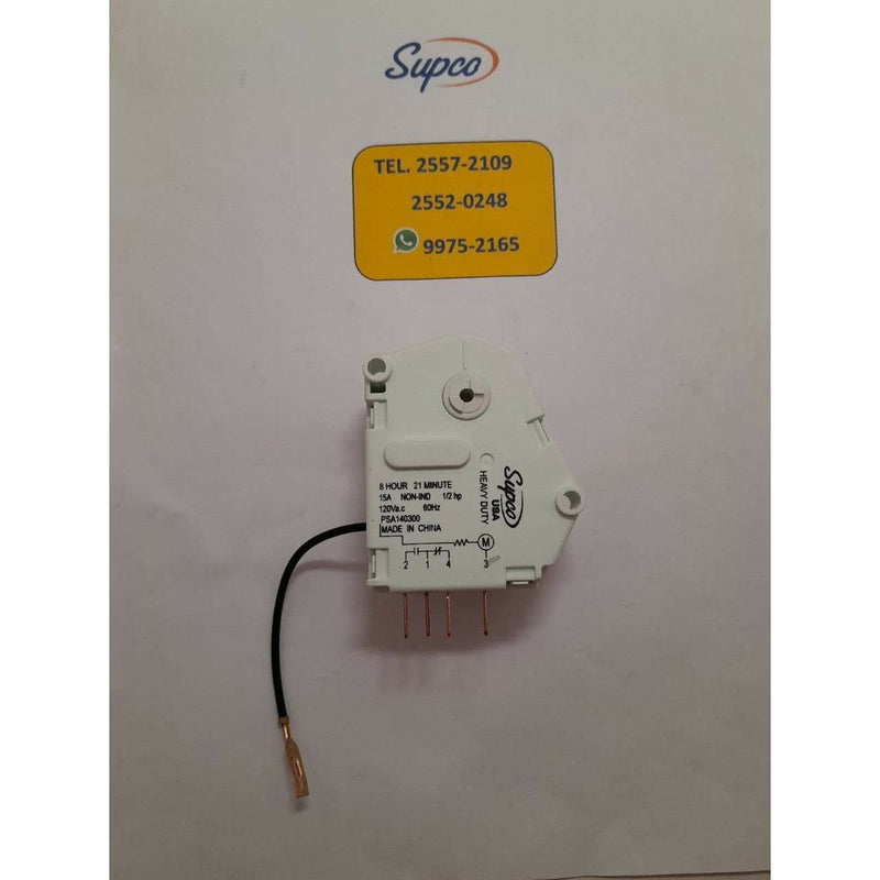 Reloj Temporizador Timer para refrigeradora SUPCO 8H 21M 2,1,4,3 reemplaza 482493