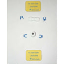 Adaptador tipo union para fabricador de hielo 5/16" lineal