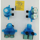 Valvula original de entrada agua  Whirlpool azul 1 entrada 2 salidas