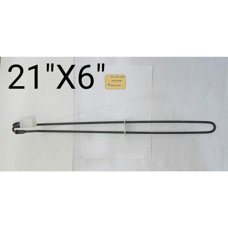 Resistencia tubular de refrigeradora original Whirlpool  21"X6"