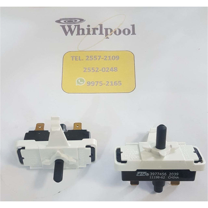 Switch interruptor original de secadora Whirlpool