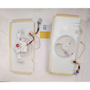 Soporte y motor evaporador y sensor blanco  GE WR01F02909, WR60X10102