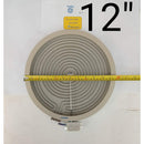 Resistencia GE plancha de cerámica 12" DEXT  tridual  190W  220V