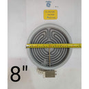 Resistencia original GE plancha vitrocerámica 8" DEXT 4 líneas