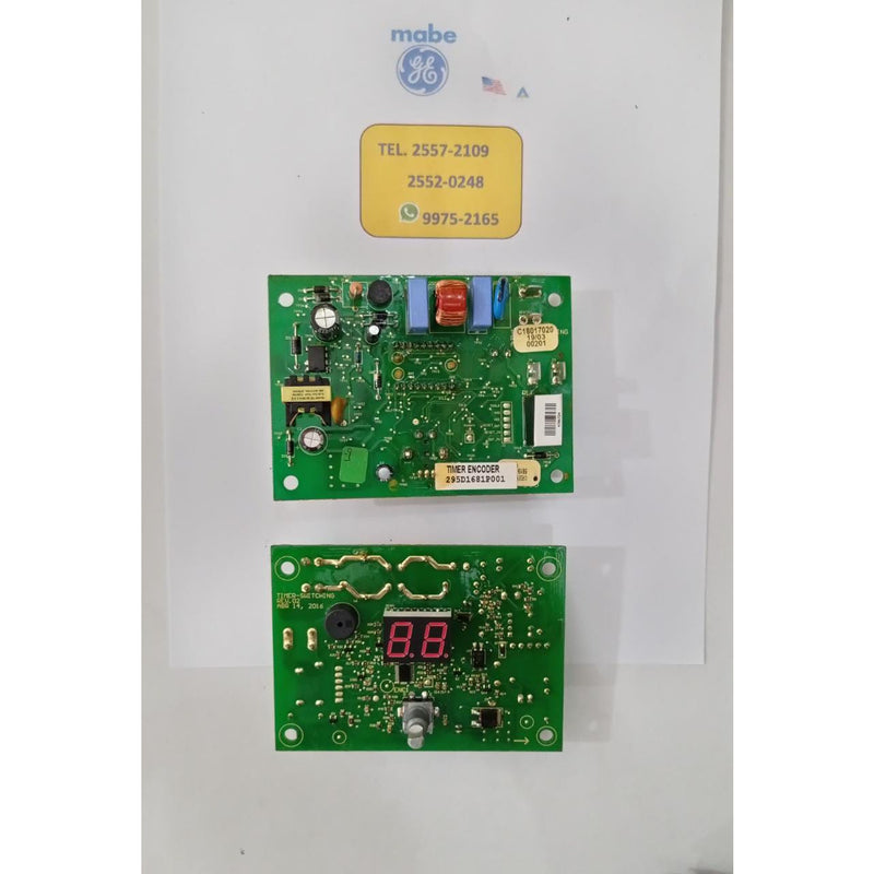 Placa electrónica de estufa GE Mabe Focaris y de gas, temporizador