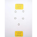 Candado anillo original de retención de lavadora GE Aqua saver